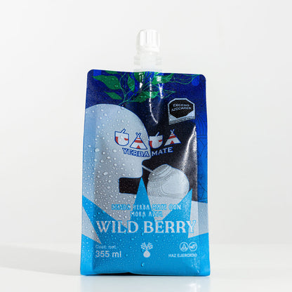 Wild Berry - Bebida de Yerba Mate con Mora Azul, 355ml