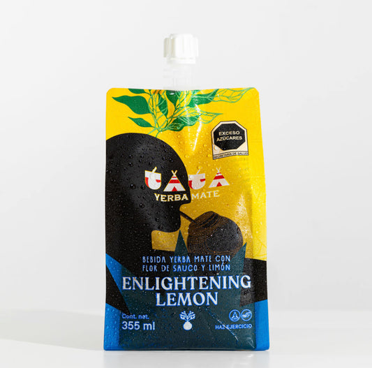 Enlightening Lemon - Bebida de Yerba Mate con Flor de Sauco y Limón, 355ml